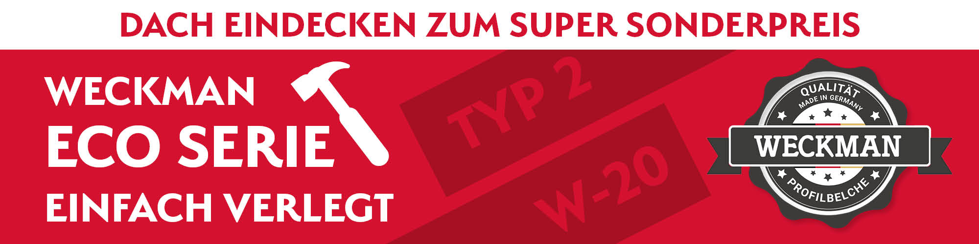 Weckman ECO Profilbleche