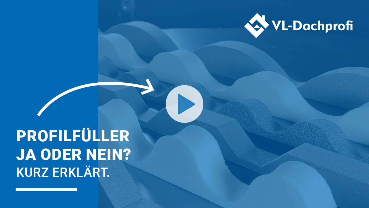 Thumbnail Kurzvideo Profilfüller bei Dachabdichtungen